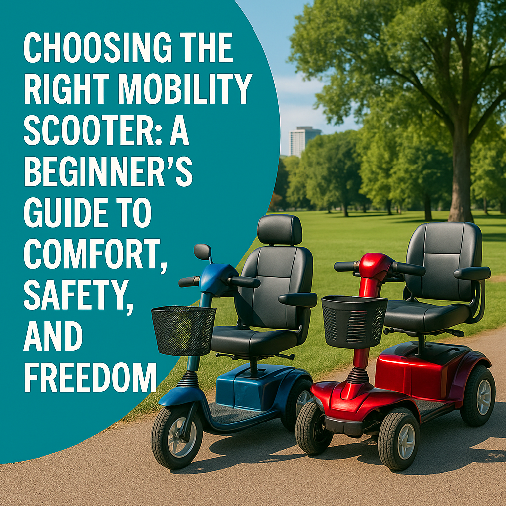 Choosing the Right Mobility Scooter: A Beginner’s Guide to Comfort, Safety, and Freedom