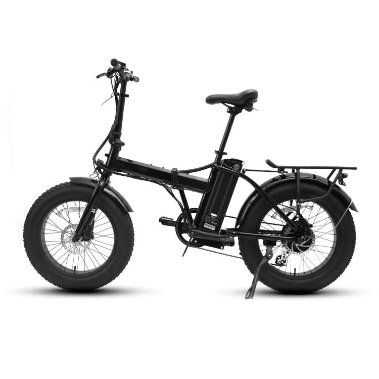 Eunorau E-Fat (MN) - Folding Fat Tire Mountain Bike - Top Speed 20mph - 500w