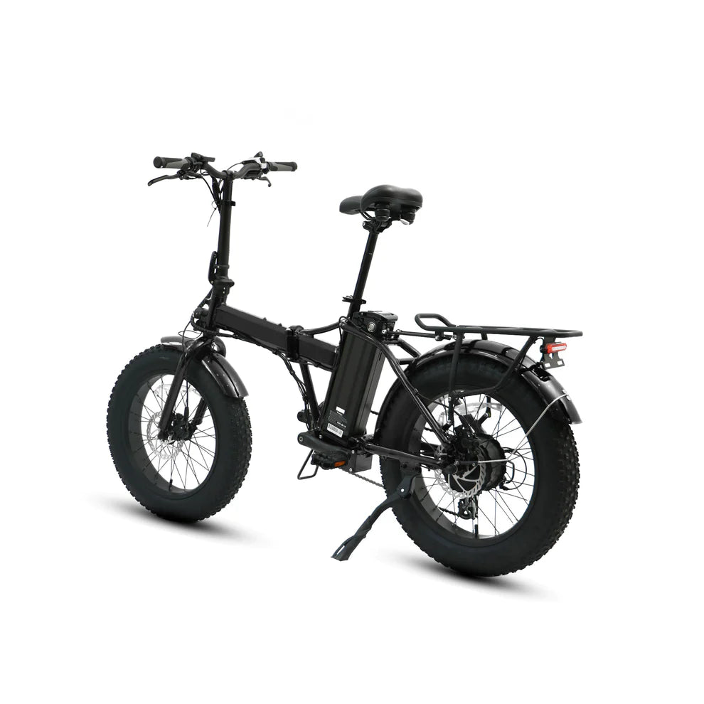 Eunorau E-Fat (MN) - Folding Fat Tire Mountain Bike - Top Speed 20mph - 500w