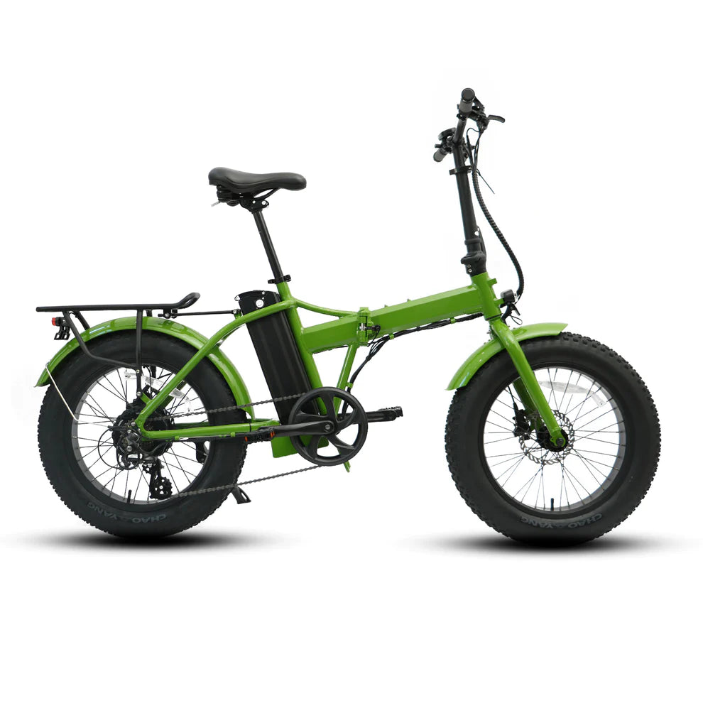 Eunorau E-Fat (MN) - Folding Fat Tire Mountain Bike - Top Speed 20mph - 500w