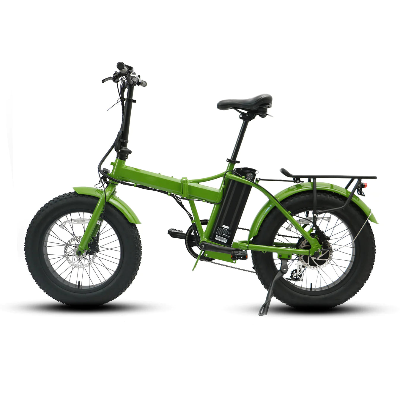 Eunorau E-Fat (MN) - Folding Fat Tire Mountain Bike - Top Speed 20mph - 500w