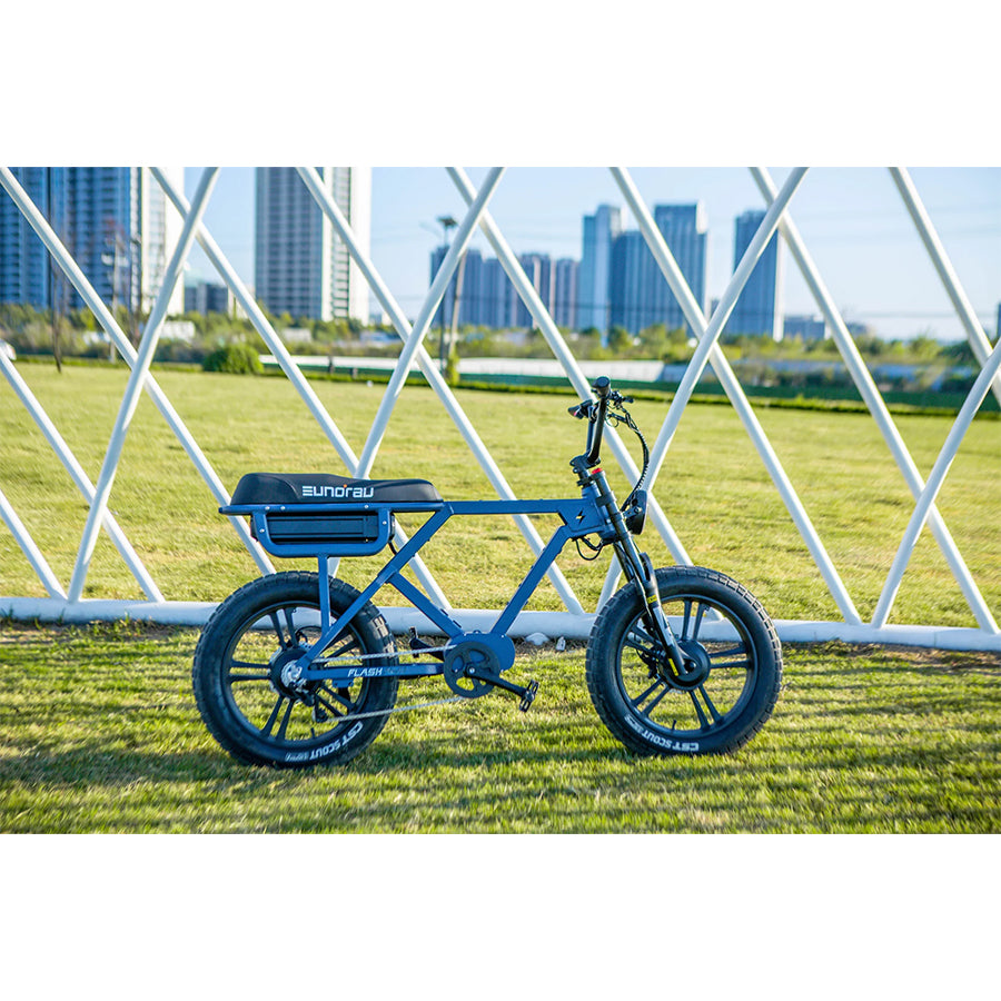 Eunorau Flash e-bike in park setting