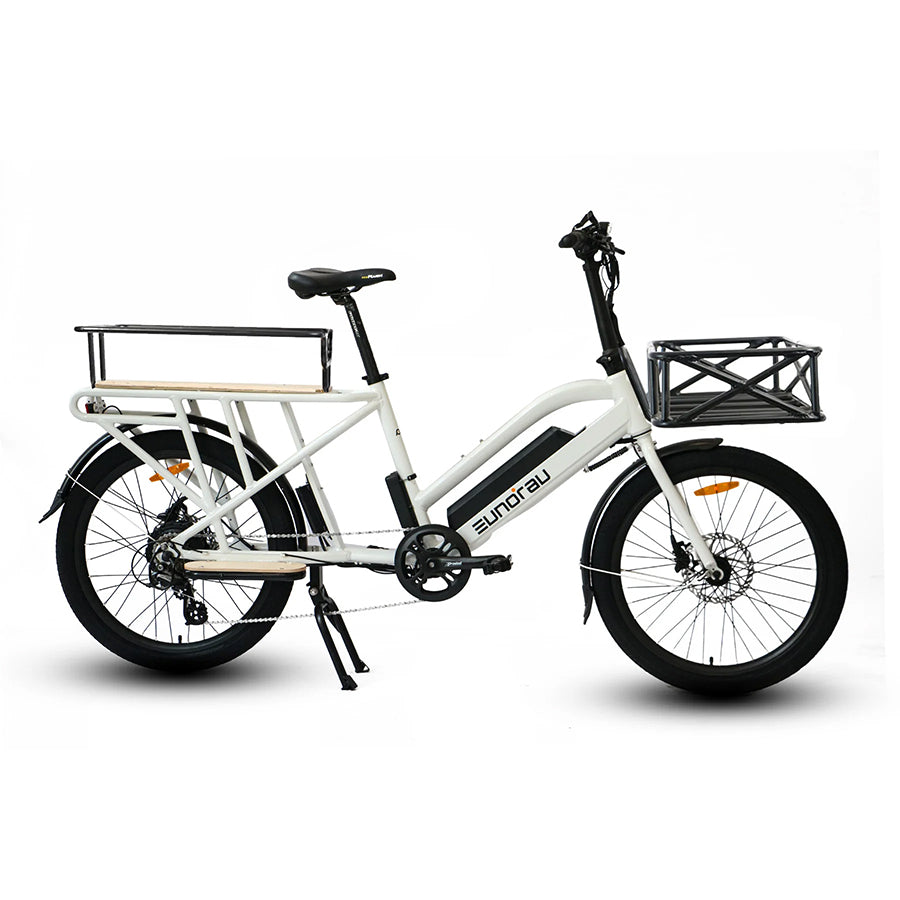 Eunorau Max-Cargo - Cargo E-Bike - Top Speed 20mph - 750w