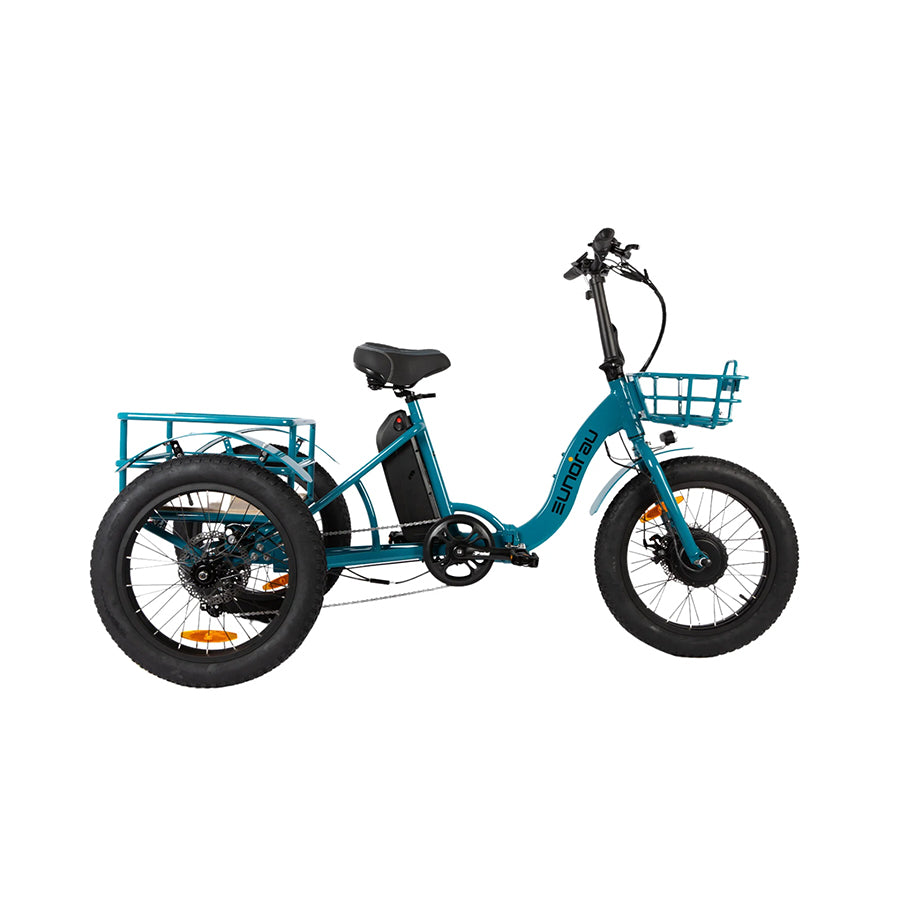 Eunorau New-Trike 2.0 - E-Bike Tricycle - Top Speed 20mph - 500w