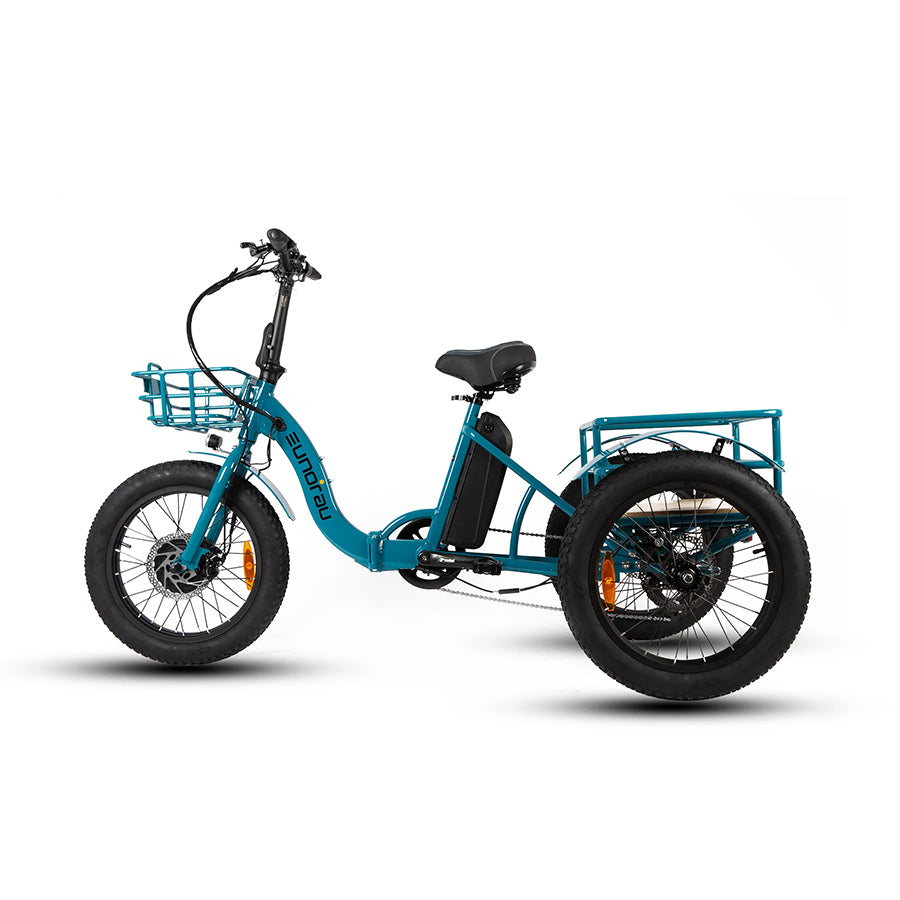 Eunorau New-Trike 2.0 - E-Bike Tricycle - Top Speed 20mph - 500w