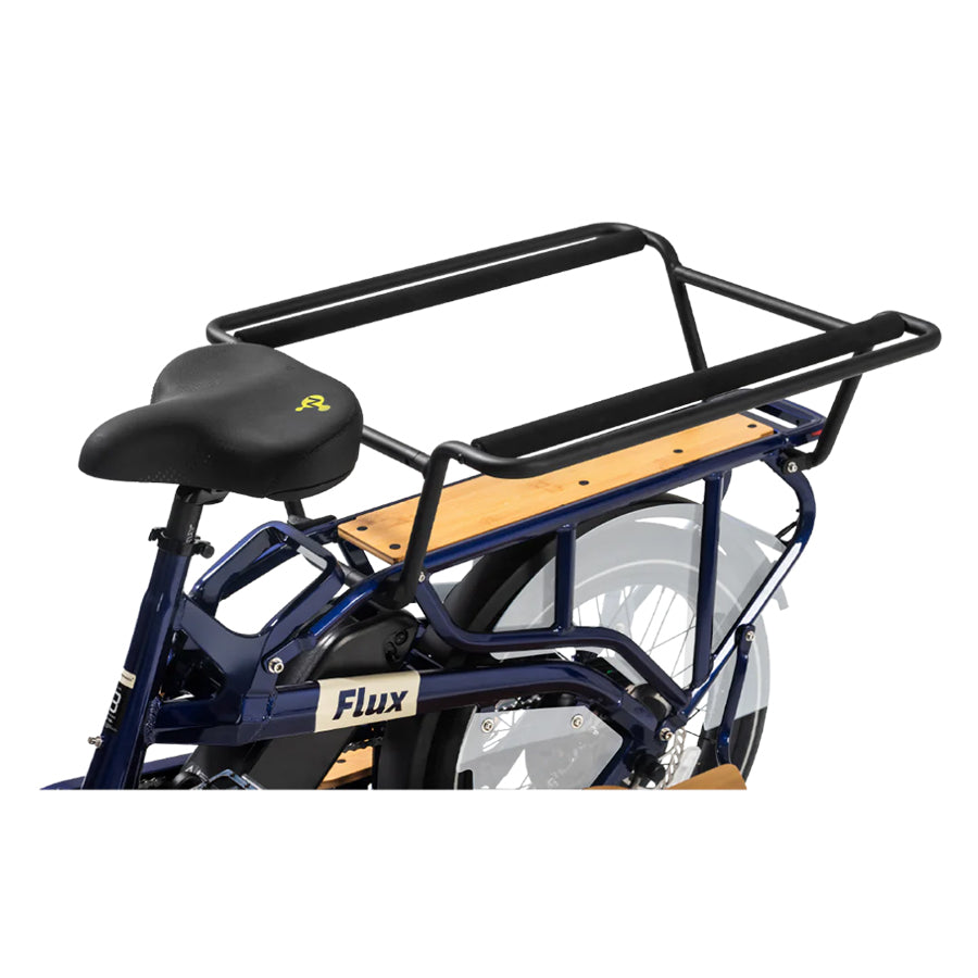 Type of rack without cushions for larger cargo, with stabilizing frame around and wooden base