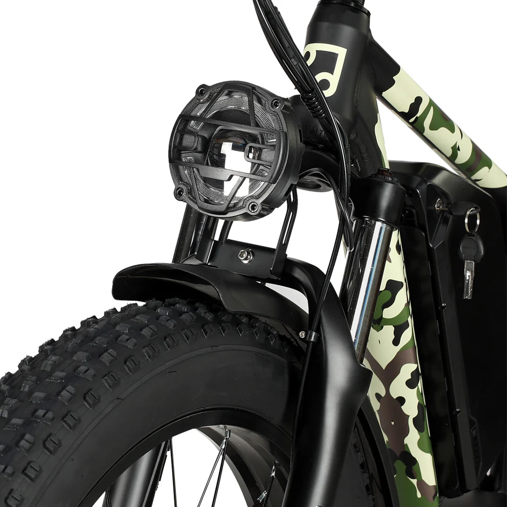 Philodo Forester - 60V Dual Motor Electric Bike Full Suspension - Top Speed 45mph - 4000W