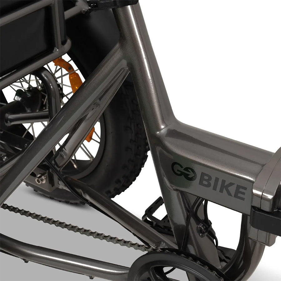 GOBike Forza - Foldable Step-Through Fat Tire Electric Tricycle - Top Speed 20mph - 750W