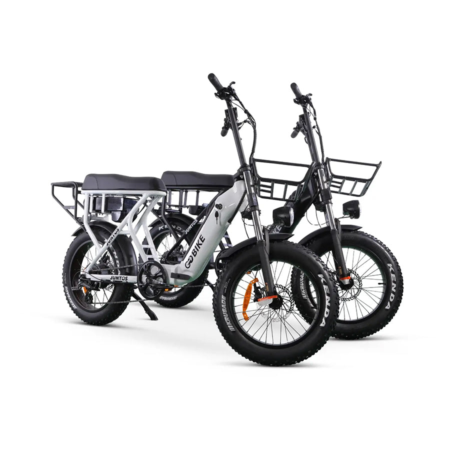 GOBIKE Juntos Foldable - Step-Through Lightweight Electric Bike - Top Speed 25mph - 750W