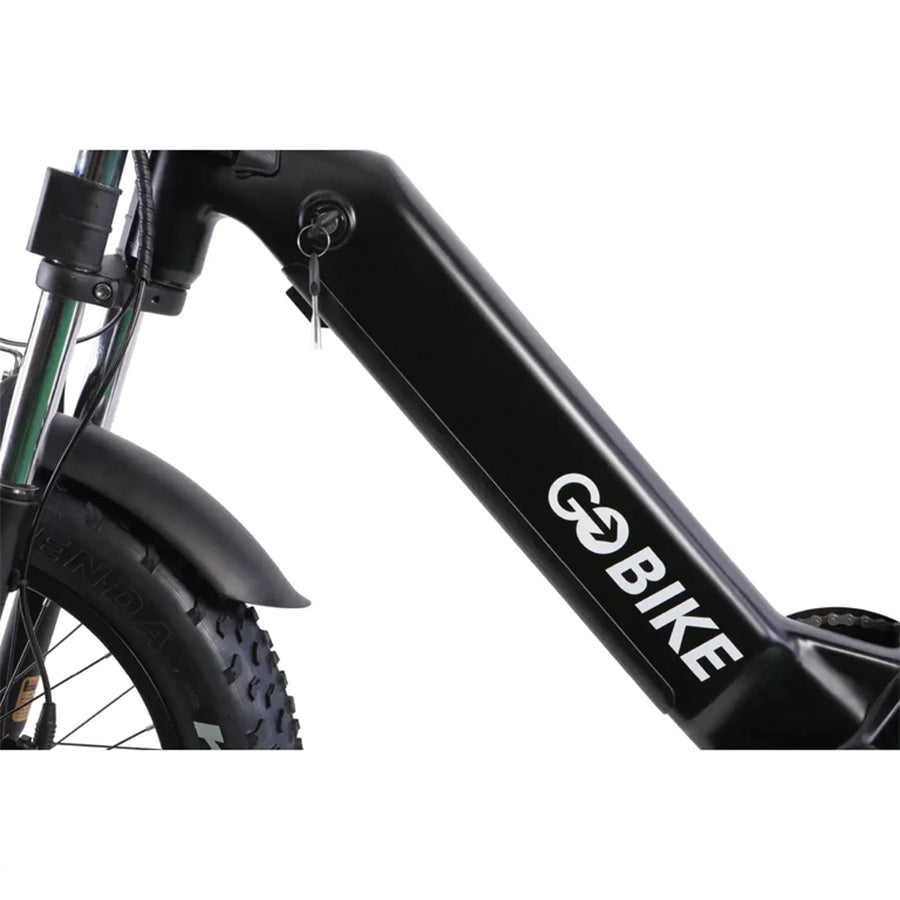 GOBIKE Juntos Foldable - Step-Through Lightweight Electric Bike - Top Speed 25mph - 750W