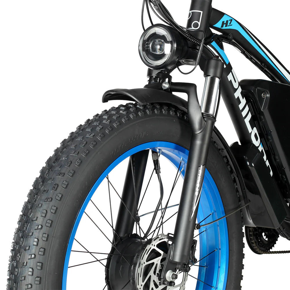 Philodo H7 Ultra - 60V Dual Motor Electric Bike - Top Speed 45mph - 4000W