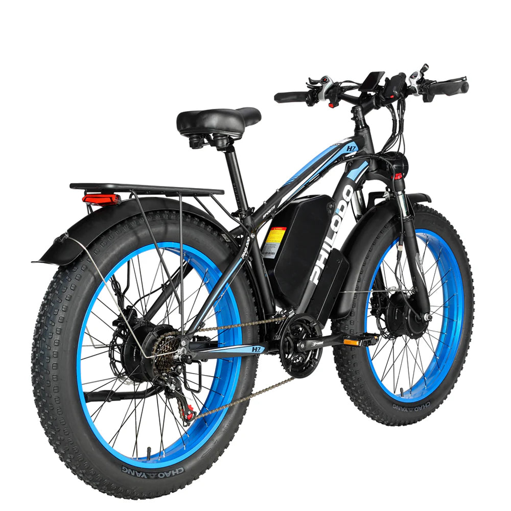 Philodo H7 Ultra - 60V Dual Motor Electric Bike - Top Speed 45mph - 4000W