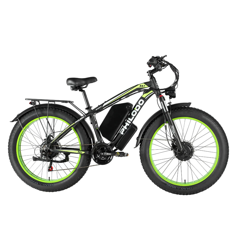 Philodo H7 Ultra - 60V Dual Motor Electric Bike - Top Speed 45mph - 4000W