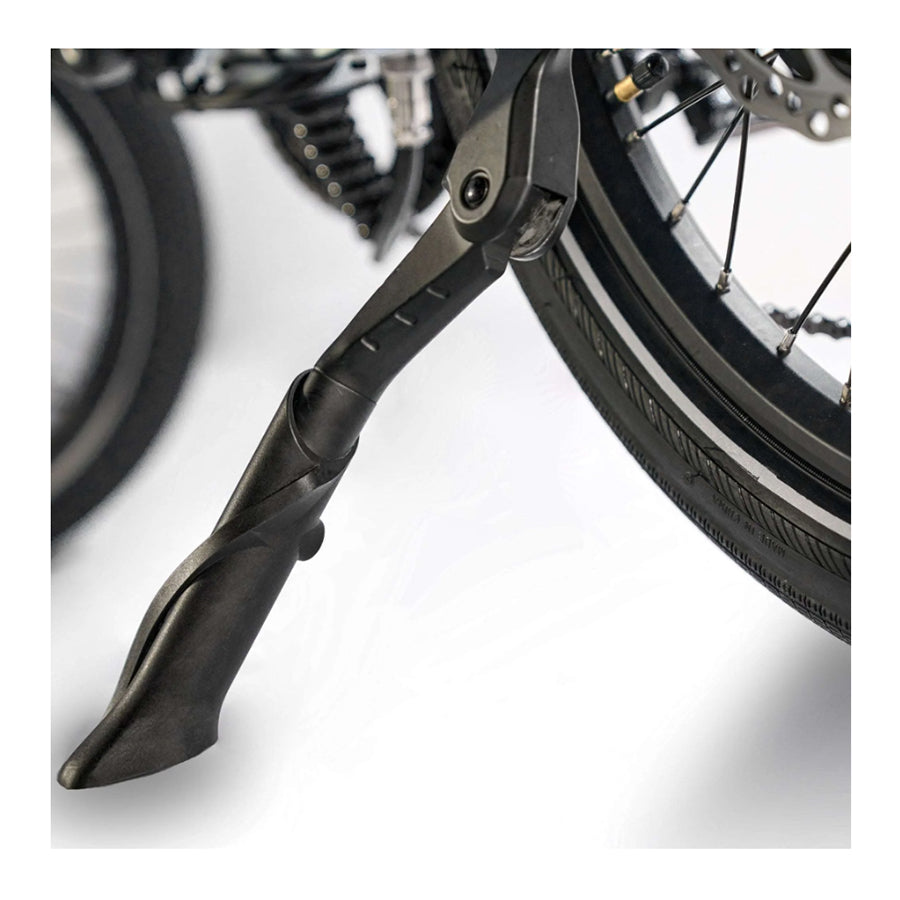Kickstand of Qualisports Model 5 Folding E-Bike