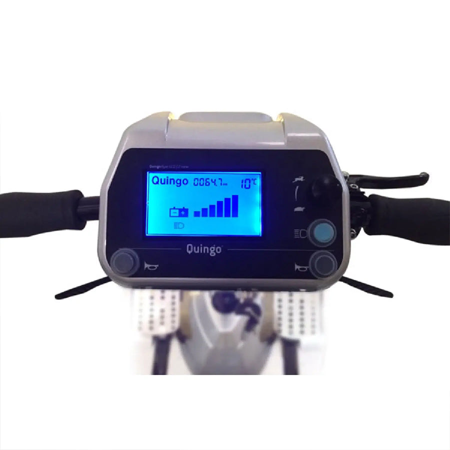 ComfyGo Quingo Flyte - Mobility Scooter with MK2 Self Loading Ramp - Top Speed 4mph - 650W