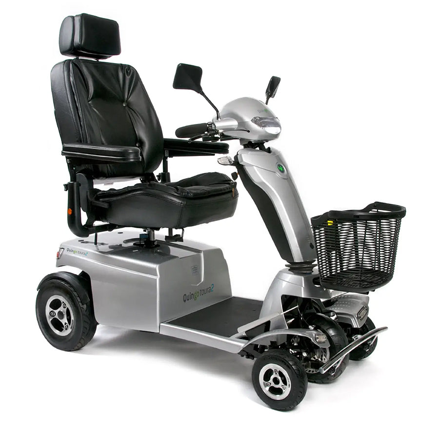 ComfyGo Quingo Toura 2 - 5-Wheel Electric Mobility Scooter - Top Speed 8mph - 650W