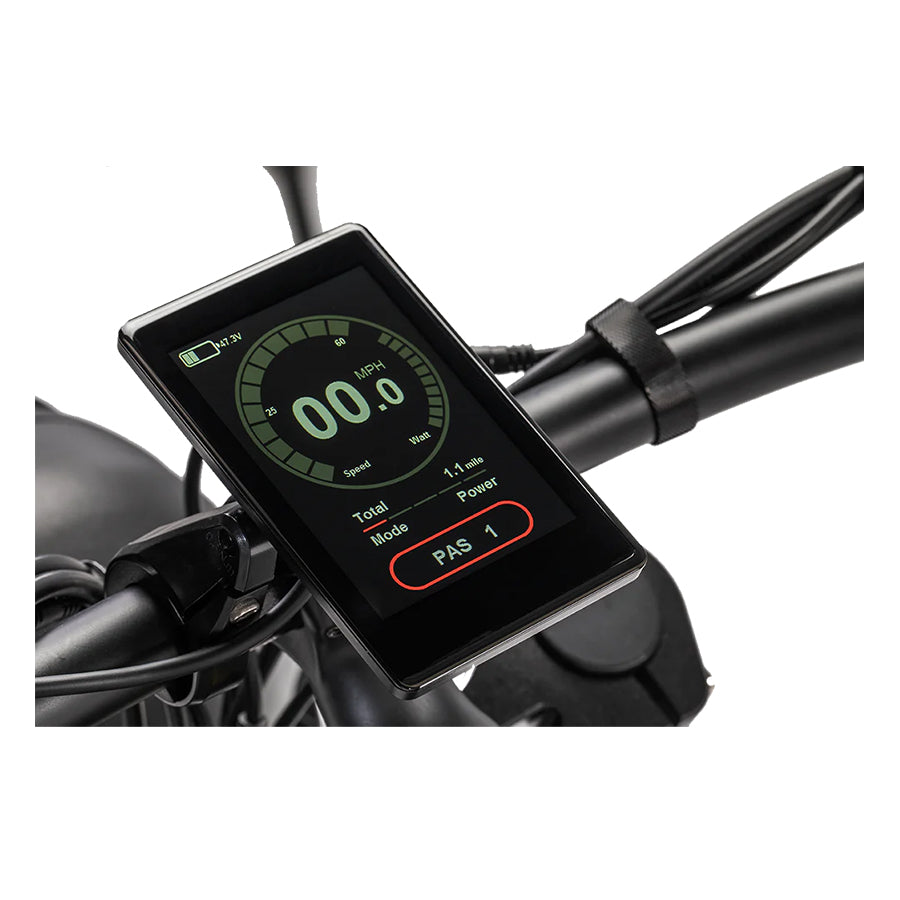 Display showing bike status
