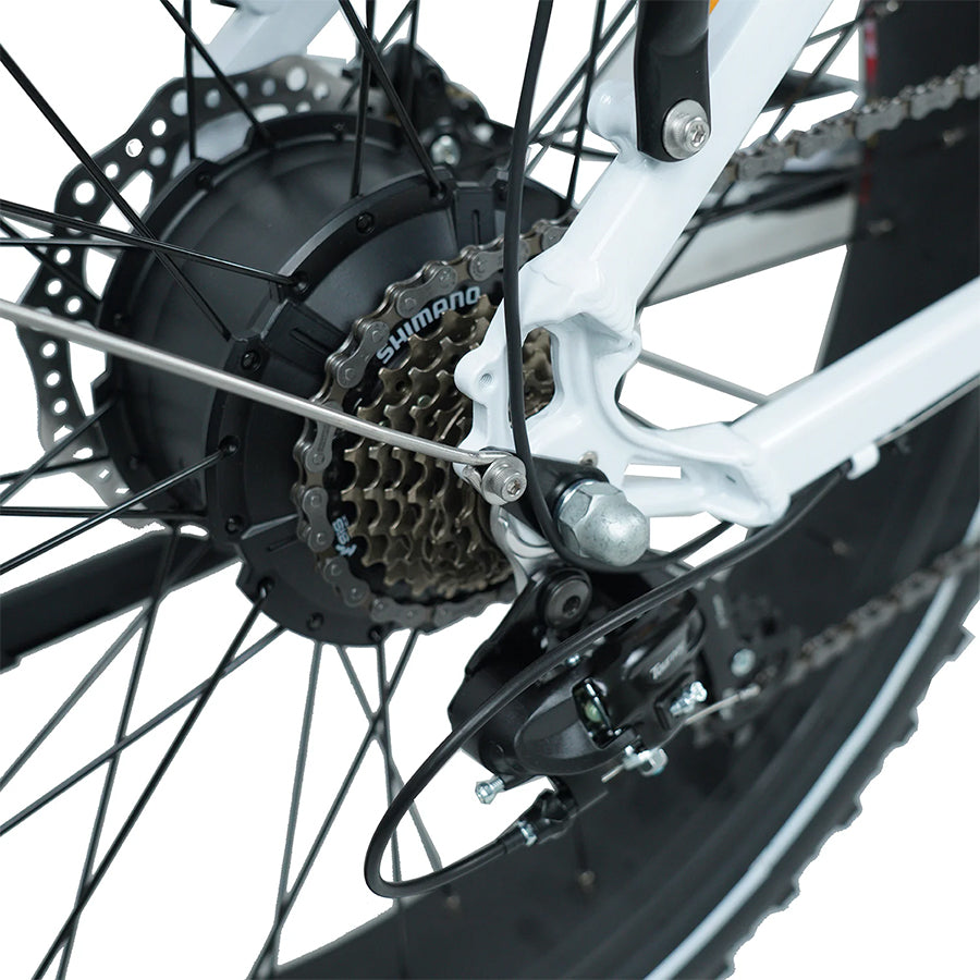 Senada Herald Plus - Premium Step-Through Electric Fat Tire All-Terrain Bike - Top Speed 28mph - 1000W