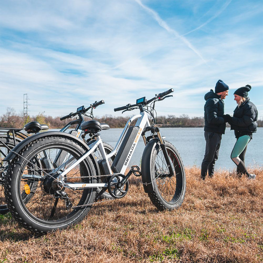 Senada Herald Plus - Premium Step-Through Electric Fat Tire All-Terrain Bike - Top Speed 28mph - 1000W
