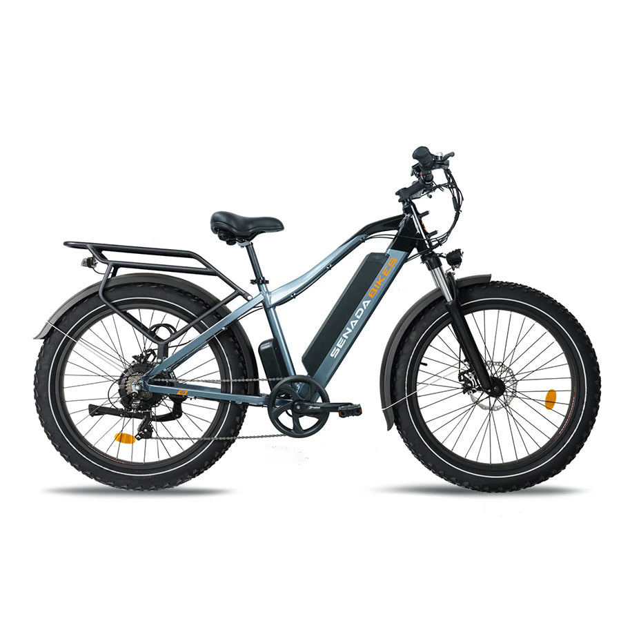 Senada Saber Plus - All-Terrain Electric Fat Tire Mountain Bike - Top Speed 28mph - 1000W