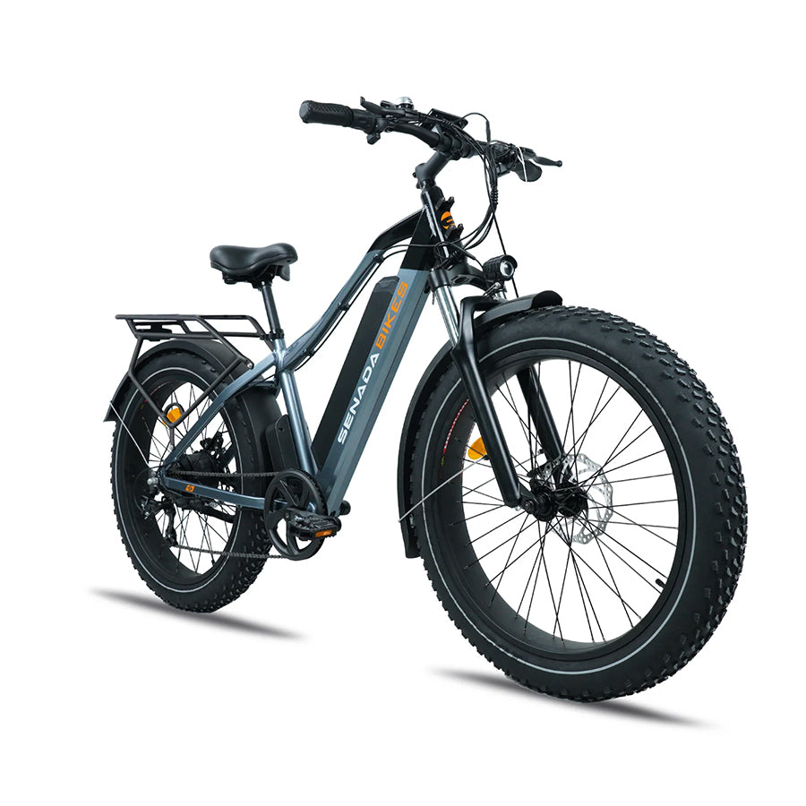 Senada Saber Plus - All-Terrain Electric Fat Tire Mountain Bike - Top Speed 28mph - 1000W