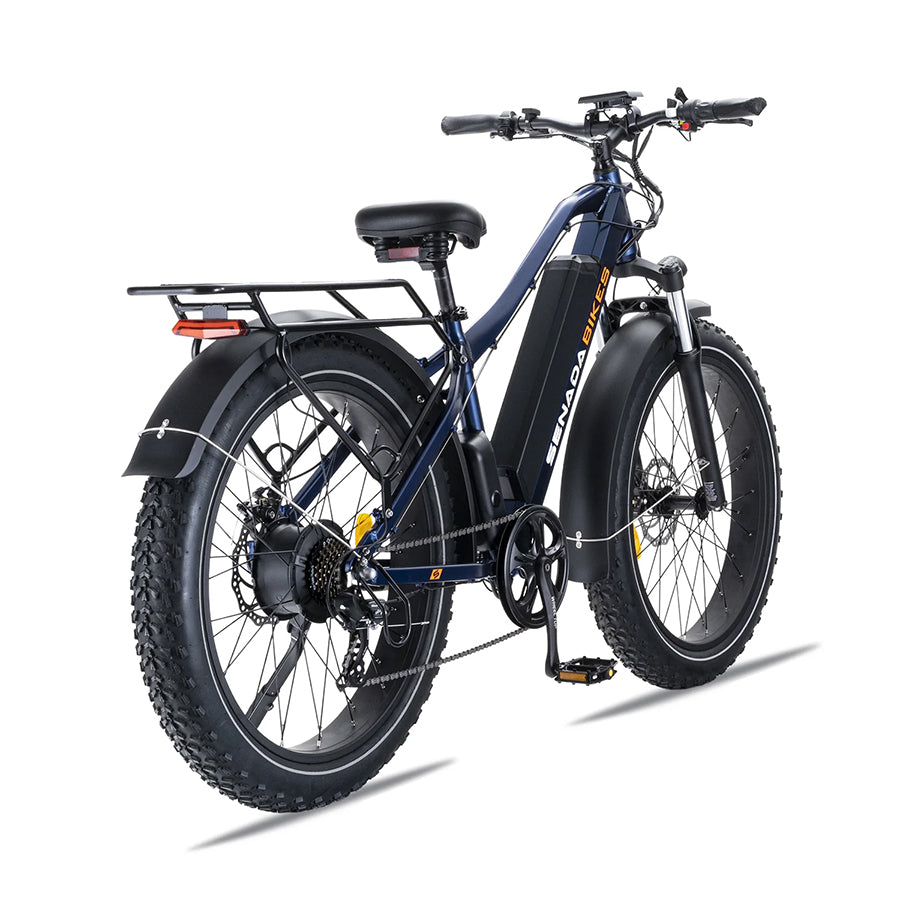 Senada Saber Plus - All-Terrain Electric Fat Tire Mountain Bike - Top Speed 28mph - 1000W