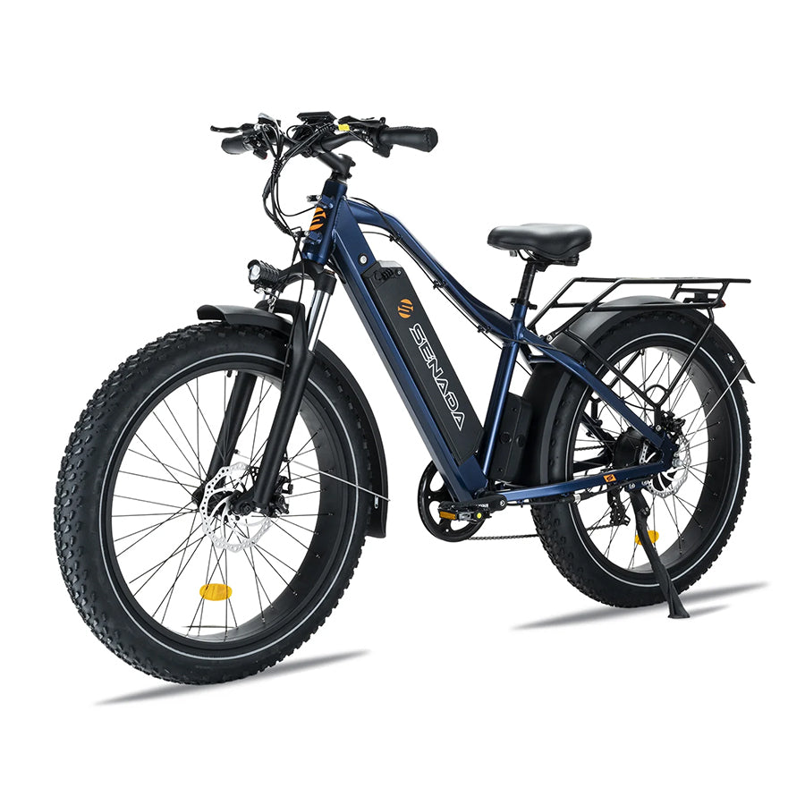 Senada Saber Plus - All-Terrain Electric Fat Tire Mountain Bike - Top Speed 28mph - 1000W
