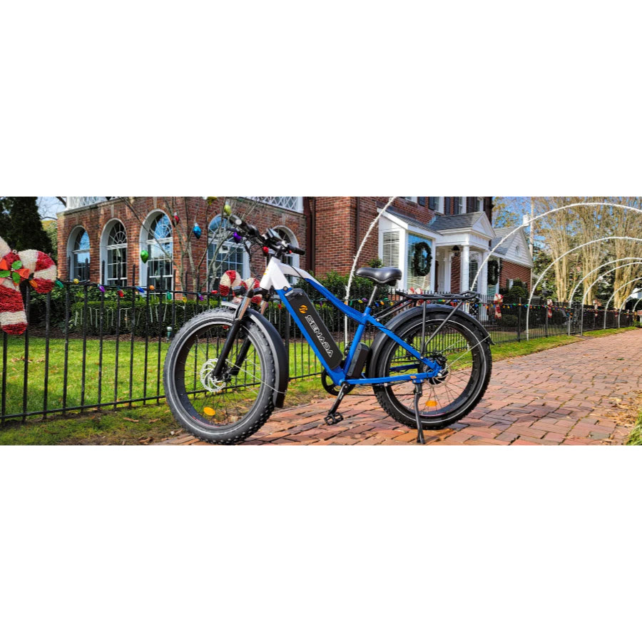 Senada Saber Plus - All-Terrain Electric Fat Tire Mountain Bike - Top Speed 28mph - 1000W