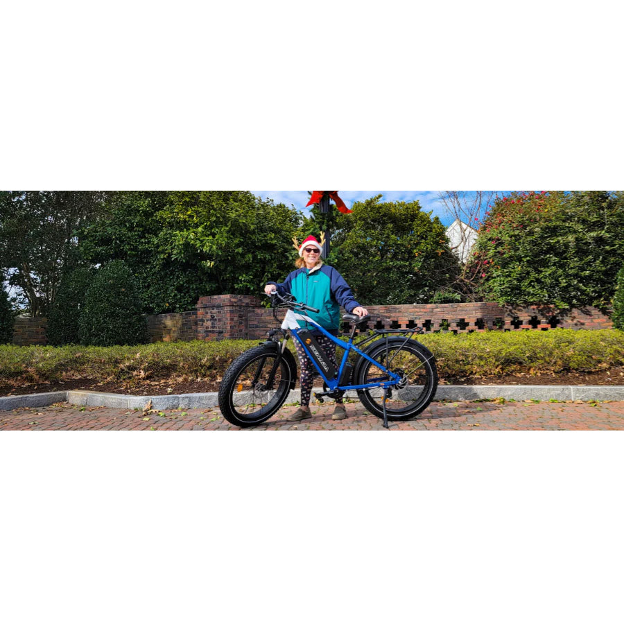 Senada Saber Plus - All-Terrain Electric Fat Tire Mountain Bike - Top Speed 28mph - 1000W