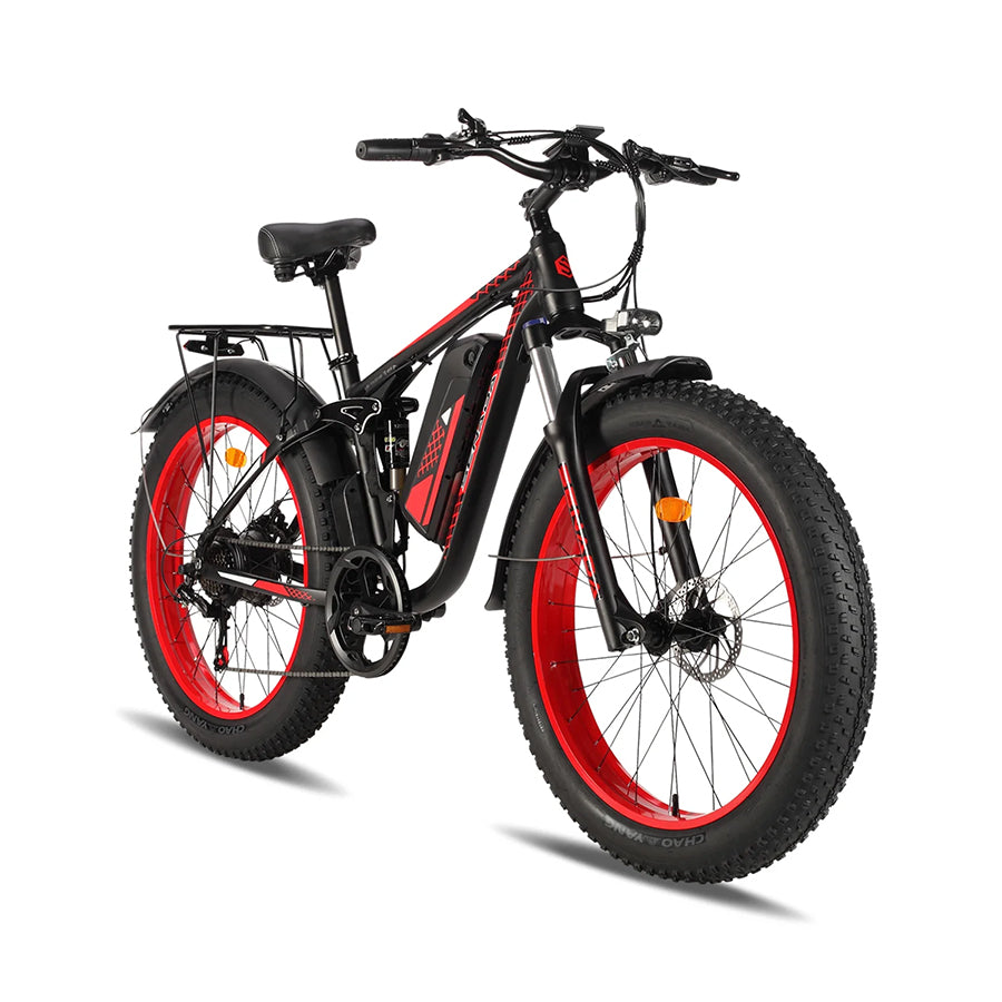 Senada Viper Plus - Aggressive Off-Road Electric Fat Tire Mountain Bike - Top Speed 28mph - 1000W