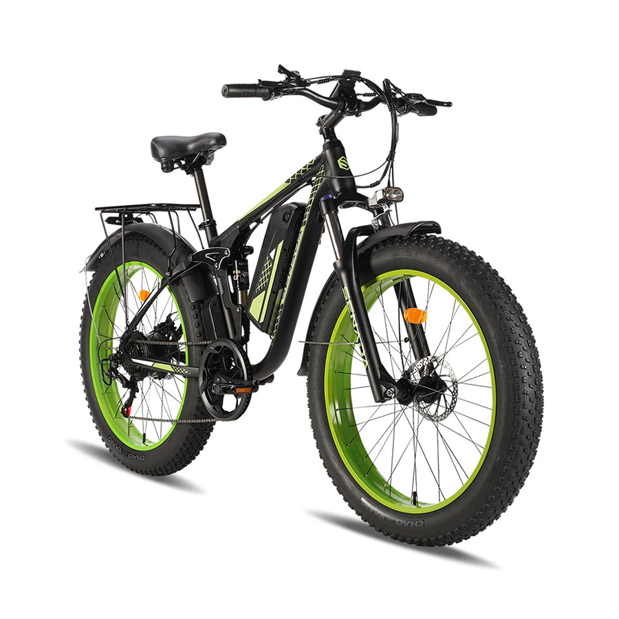 Senada Viper Plus - Aggressive Off-Road Electric Fat Tire Mountain Bike - Top Speed 28mph - 1000W