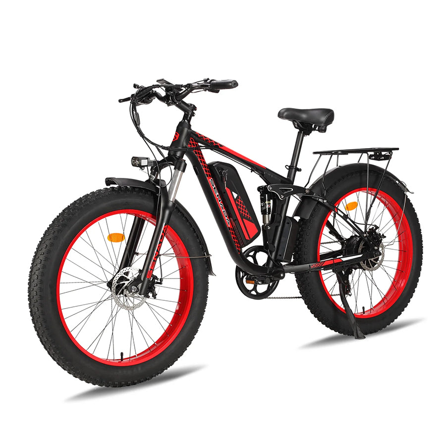 Senada Viper Plus - Aggressive Off-Road Electric Fat Tire Mountain Bike - Top Speed 28mph - 1000W