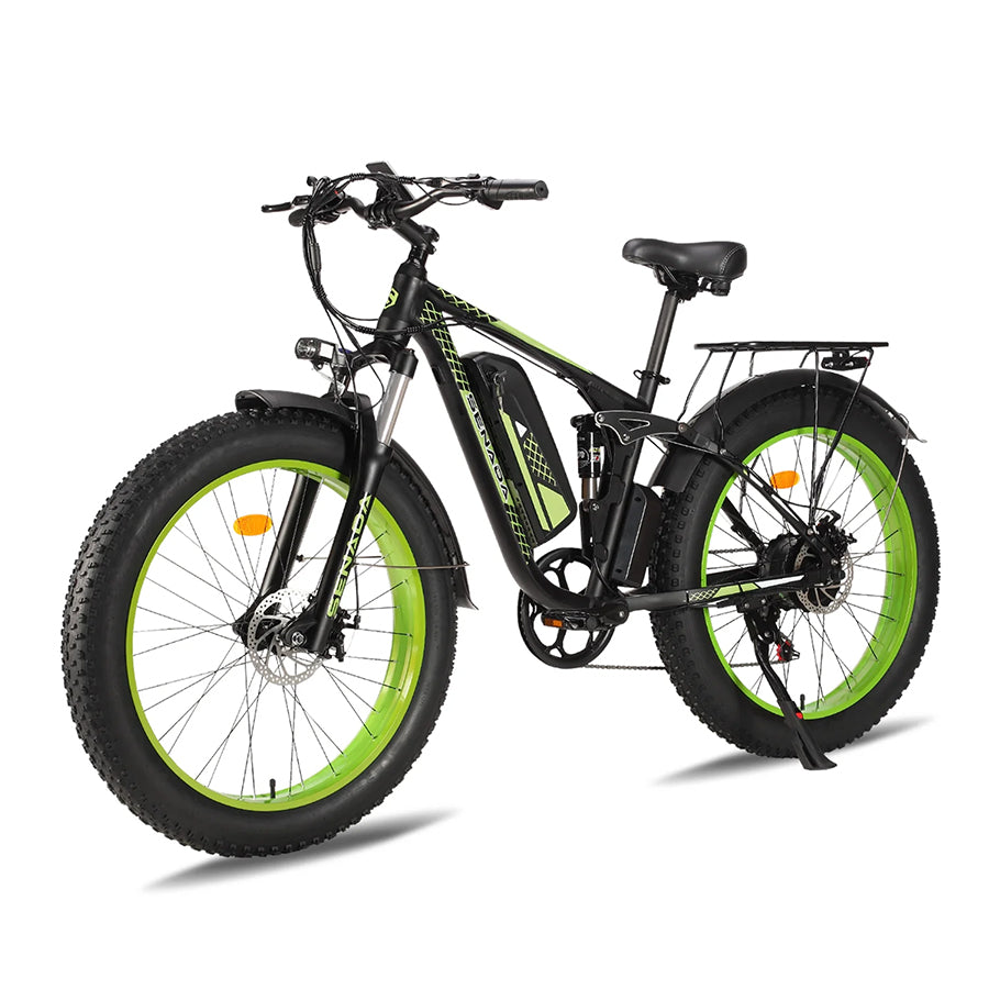 Senada Viper Plus - Aggressive Off-Road Electric Fat Tire Mountain Bike - Top Speed 28mph - 1000W