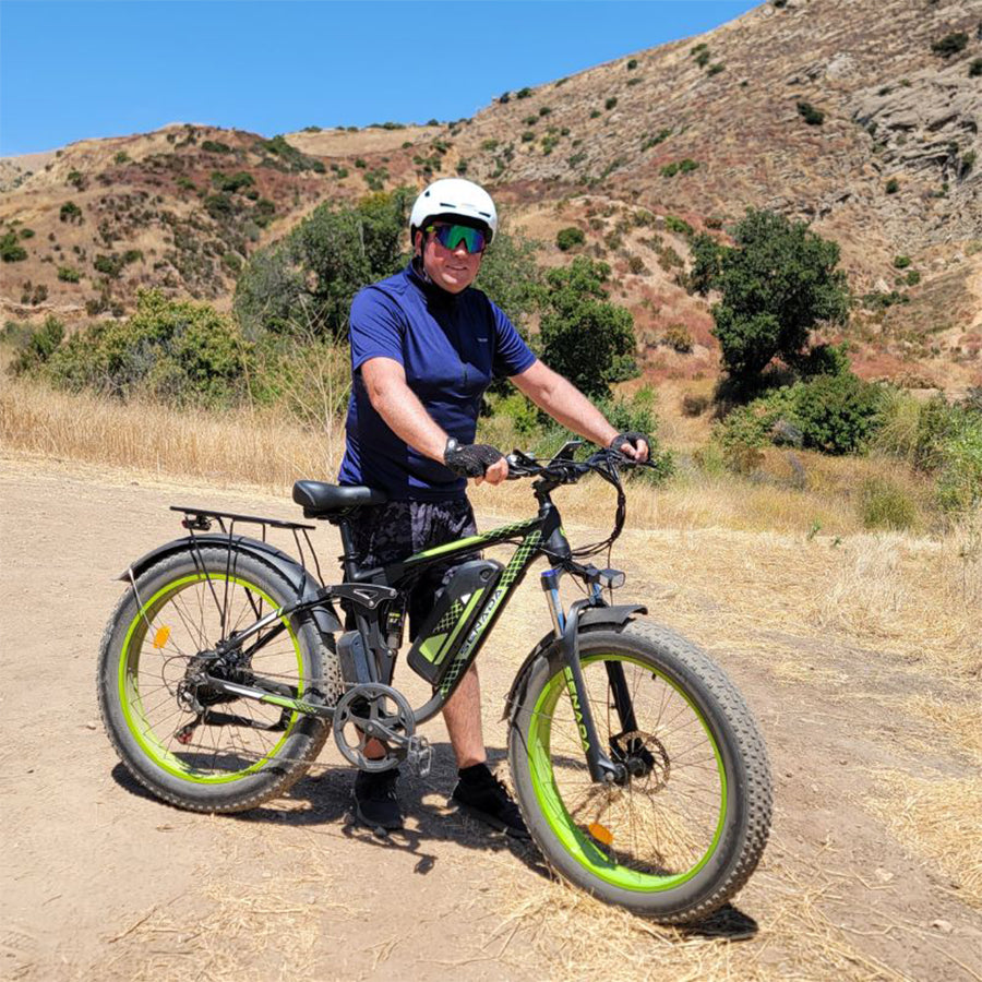 Senada Viper Plus - Aggressive Off-Road Electric Fat Tire Mountain Bike - Top Speed 28mph - 1000W