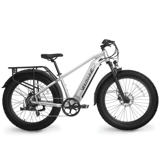 Velowave Ranger 2.0 - All-Terrain Fat Tire Electric Bike - Top Speed 28mph - 750W