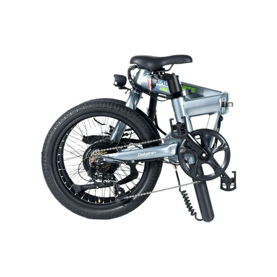 Qualisports Dolphin STD/Plus - Lightweight Folding E-Bike – Top Speed 20mph - 350W