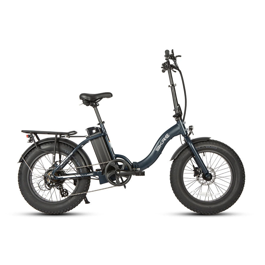 Eunorau E-Fat Step - Step-Through Folding Fat Tire Mountain Electric Bike - Top Speed 20mph - 500w