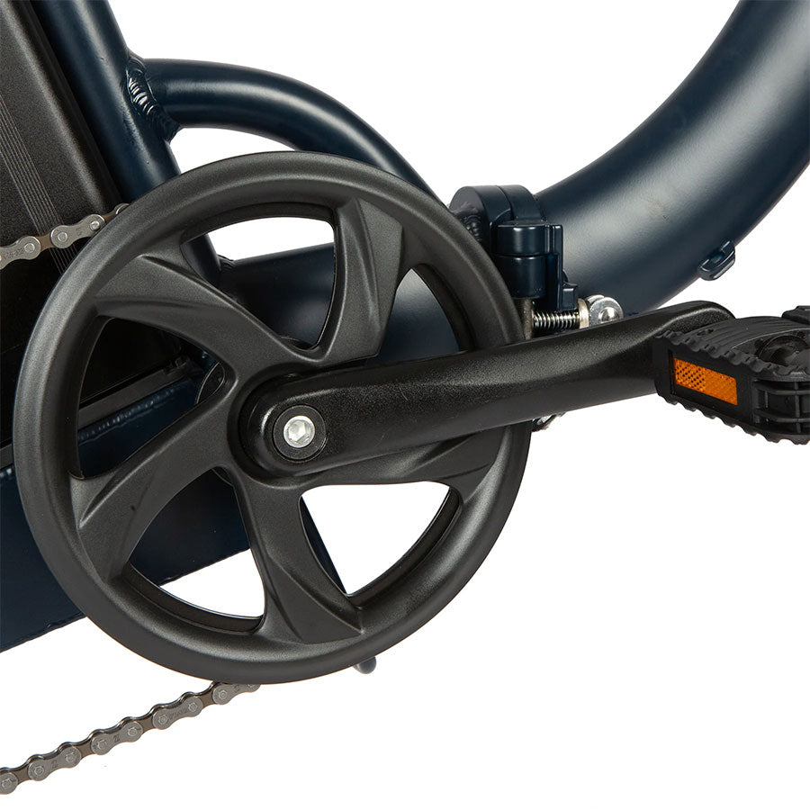 Eunorau E-Fat Step - Step-Through Folding Fat Tire Mountain Electric Bike - Top Speed 20mph - 500w
