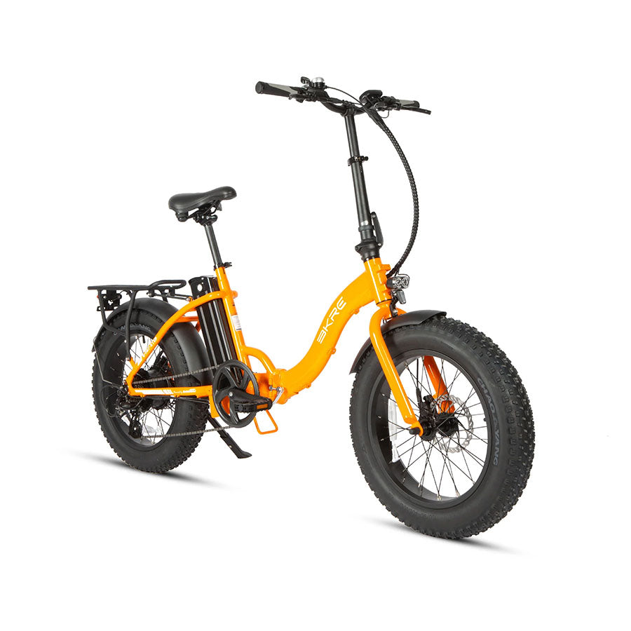 Eunorau E-Fat Step - Step-Through Folding Fat Tire Mountain Electric Bike - Top Speed 20mph - 500w