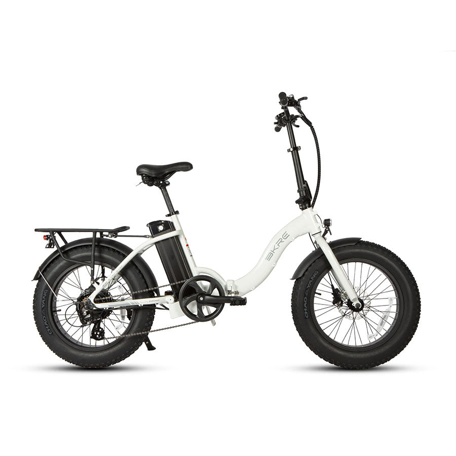 Eunorau E-Fat Step - Step-Through Folding Fat Tire Mountain Electric Bike - Top Speed 20mph - 500w