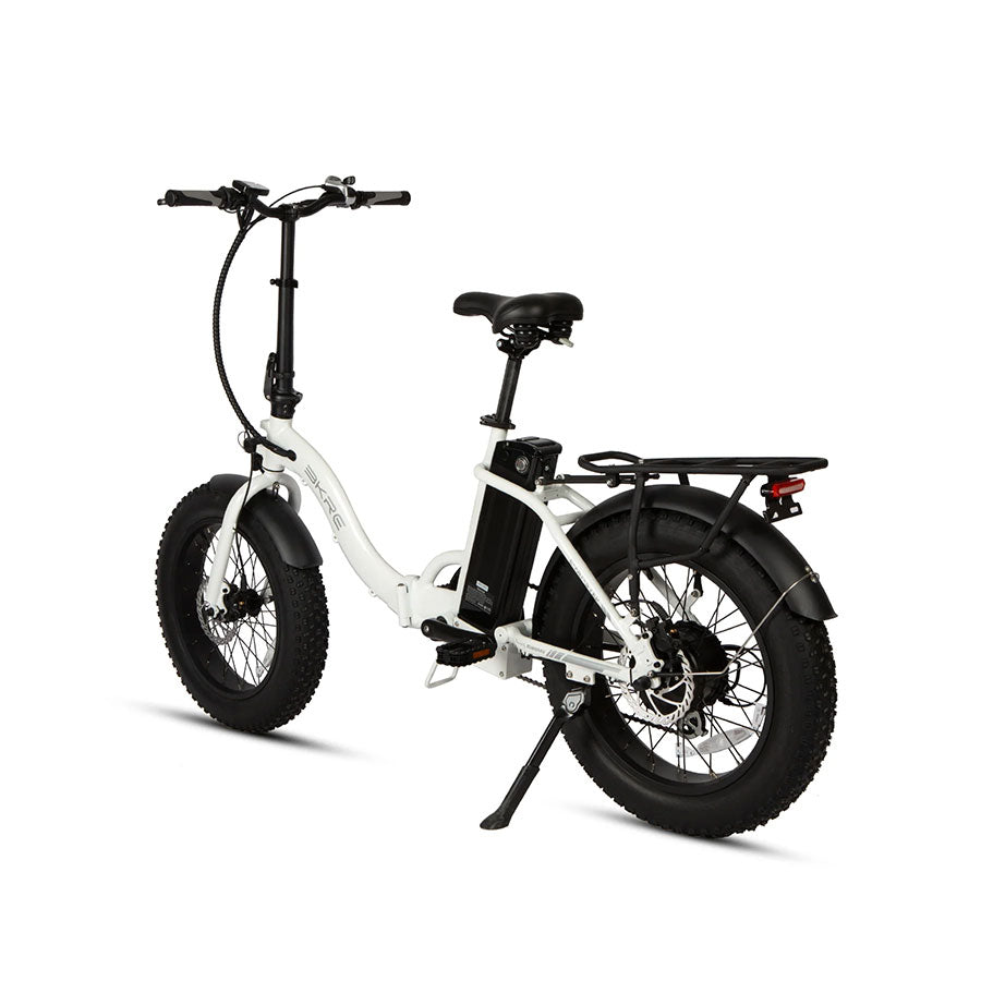Eunorau E-Fat Step - Step-Through Folding Fat Tire Mountain Electric Bike - Top Speed 20mph - 500w