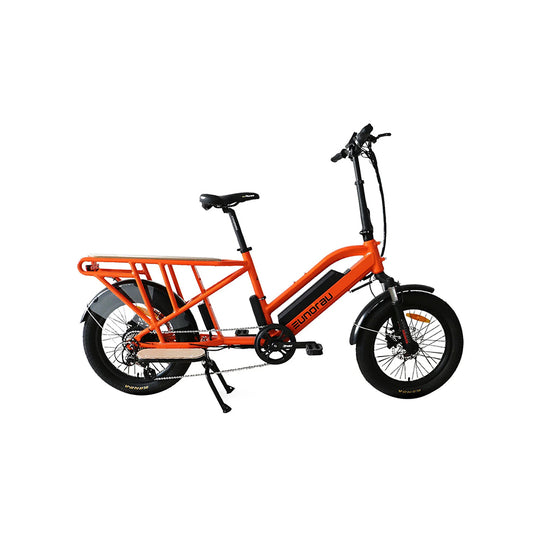 Eunorau G-30 Cargo - Folding Fat Tire Mountain E-Bike - Top Speed 20mph - 500w
