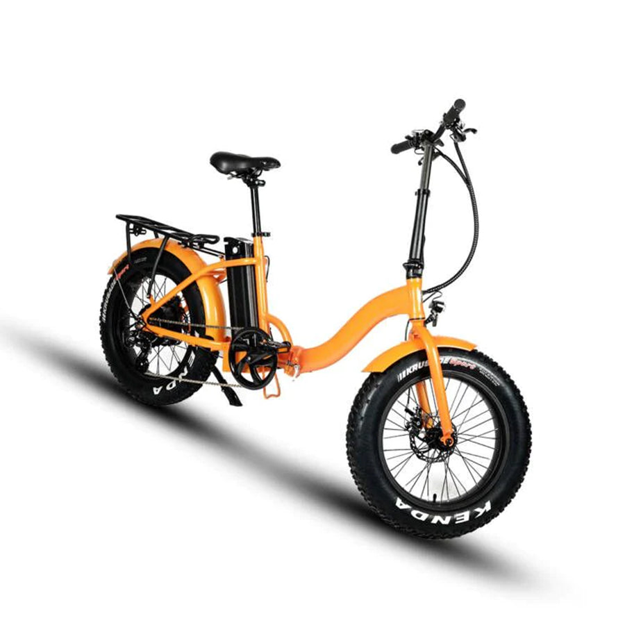 Eunorau E-Fat Step - Step-Through Folding Fat Tire Mountain Electric Bike - Top Speed 20mph - 500w