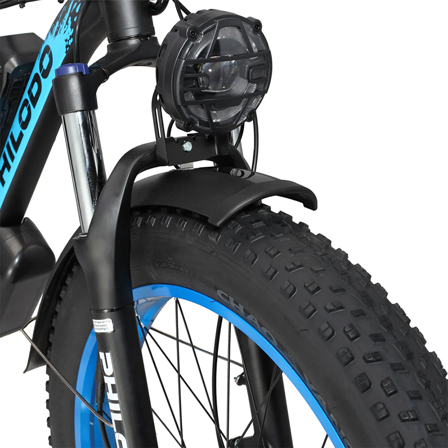 Philodo H8 - Dual Motor Fat Tire Electric Bike - Top Speed 35mph - 3000W