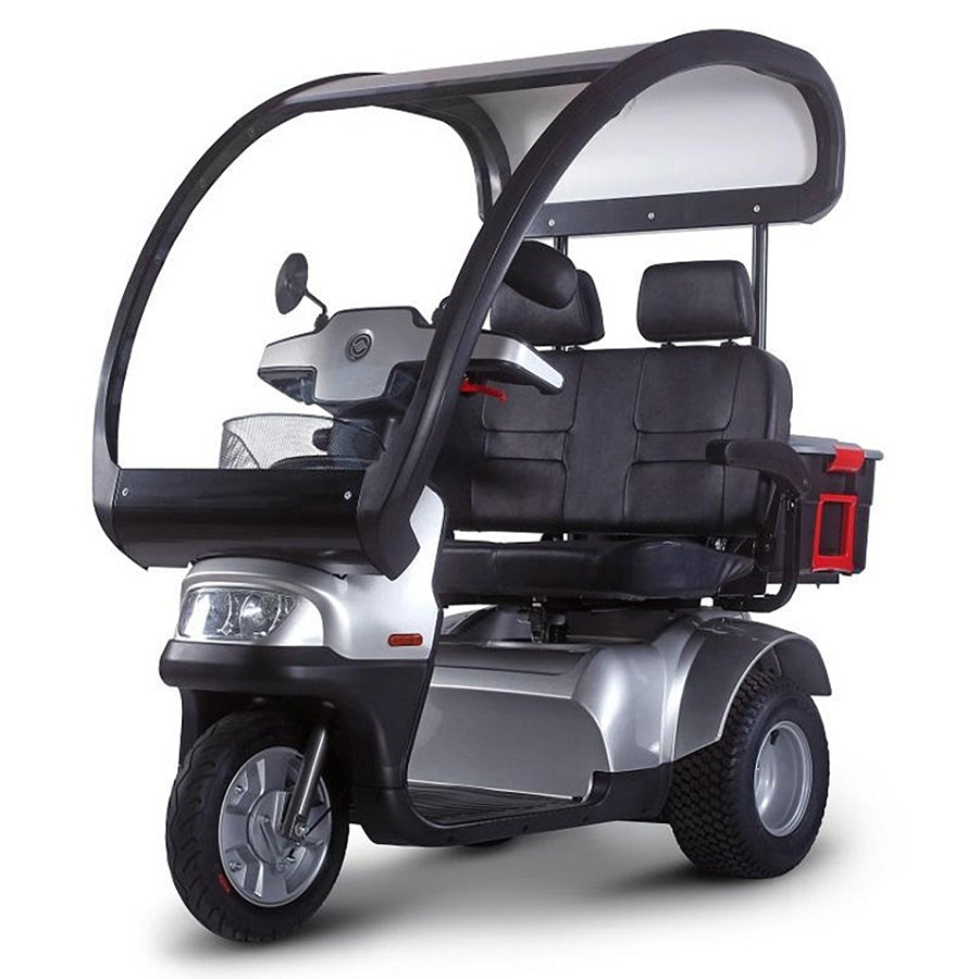 AFIKIM MOBILITY - AfiScooter Breeze S3 - The Ultimate Outdoor Heavy-Duty Mobility 3 Wheel Scooter - 1400W - Electric Whispering