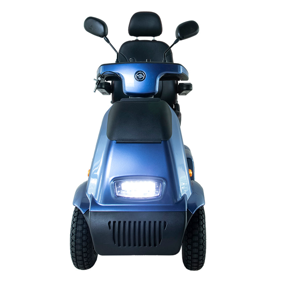 AFIKIM MOBILITY - AfiScooter Breeze C4 - Mid-Sized Multi-Purposed  4 Wheel Mobility Scooter - 950W - Electric Whispering