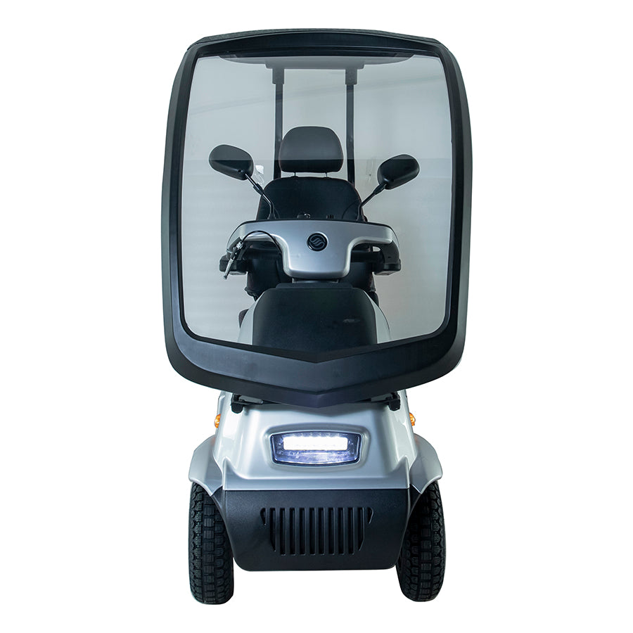 AFIKIM MOBILITY - AfiScooter Breeze C4 - Mid-Sized Multi-Purposed 4 Wheel Mobility Scooter - 950W - Electric Whispering