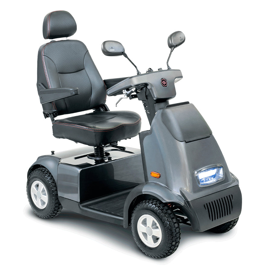 AFIKIM MOBILITY - AfiScooter Breeze C4 - Mid-Sized Multi-Purposed 4 Wheel Mobility Scooter - 950W - Electric Whispering
