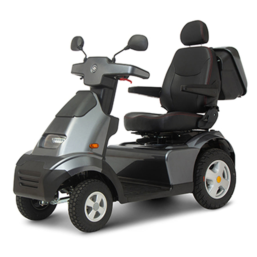 AFIKIM MOBILITY - AfiScooter Breeze S4 - The Ultimate Outdoor Heavy-Duty Mobility 4 Wheel Scooter - 1400W - Electric Whispering