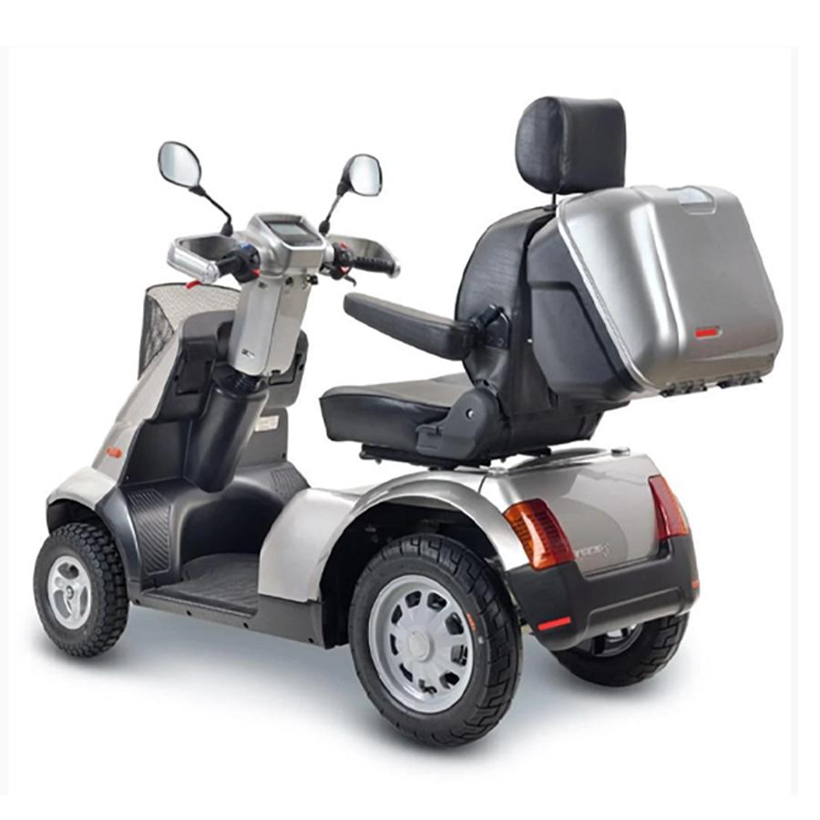 AFIKIM MOBILITY - AfiScooter Breeze S4 - The Ultimate Outdoor Heavy-Duty Mobility 4 Wheel Scooter - 1400W - Electric Whispering